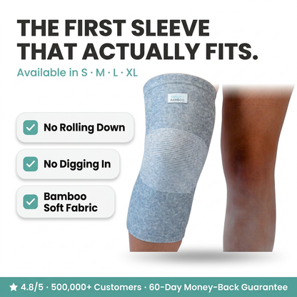 Premium Bamboo Knee Sleeve